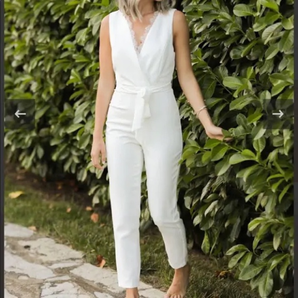 Eternal Ivory Bridal Jumpsuit